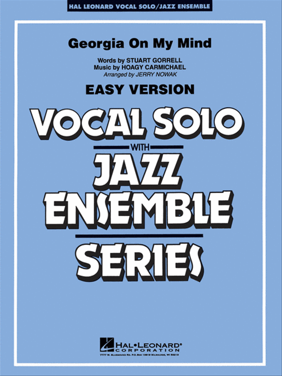 Georgia on My Mind Jazz Ensemble scores gallery preview page 1