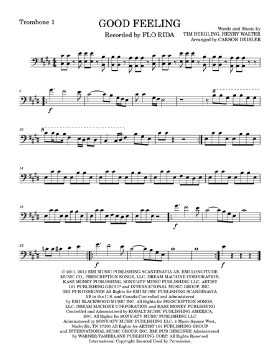 Good Feeling Brass Quartet scores gallery preview page 2