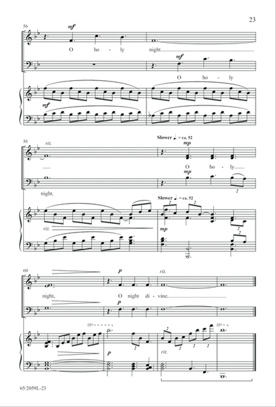 The Christmas Story The Christmas Story 3-Part scores gallery preview page 24