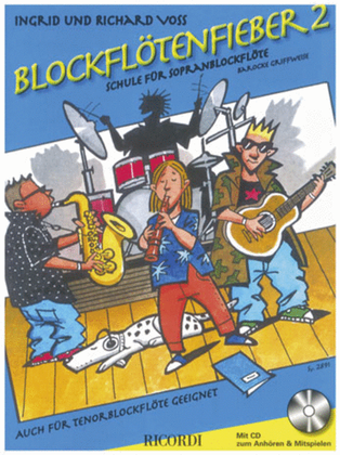 Book cover for Blockflötenfieber 2