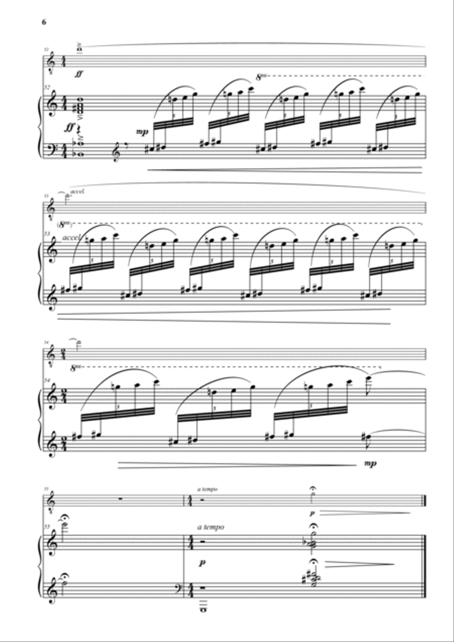 Suite Peruana Chamber Music scores gallery preview page 6