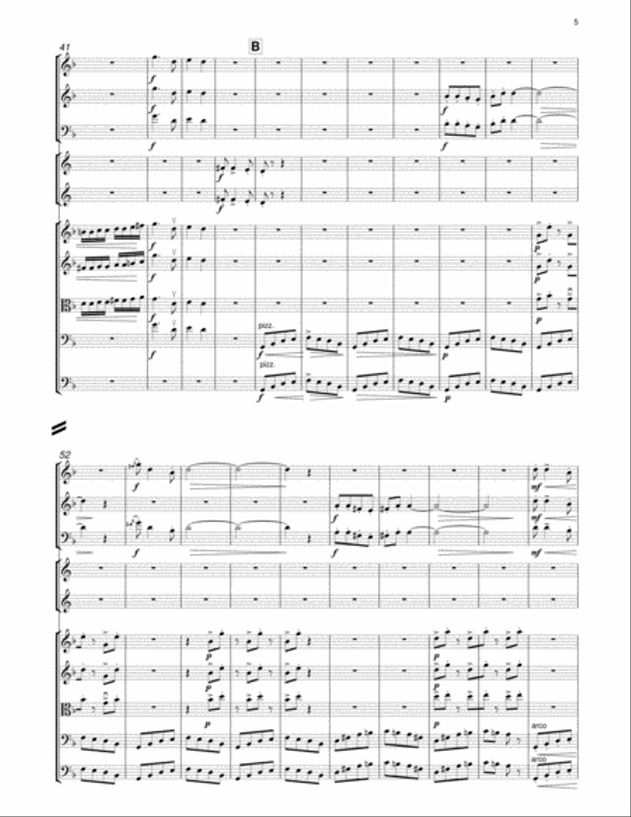 IAN BUTTERWORTH Li'l Liza Jane for chamber orchestra Chamber Orchestra scores gallery preview page 4