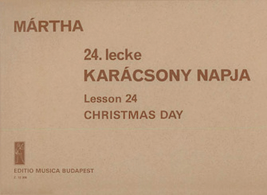 Lesson 24. Christmas Day