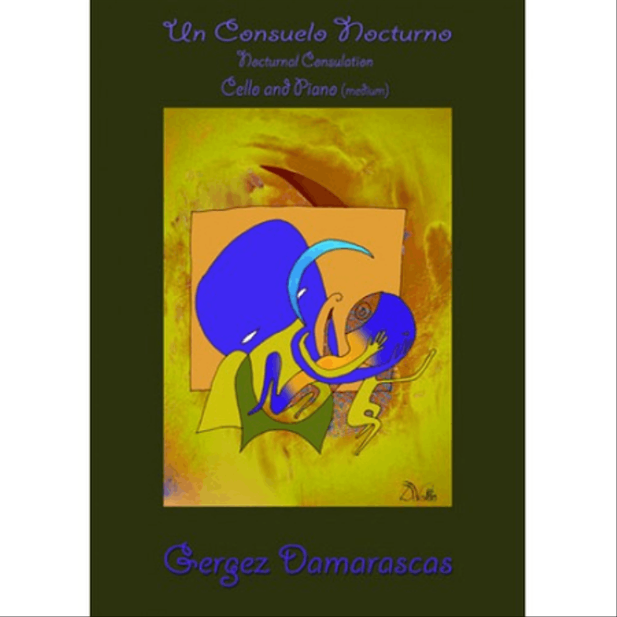 Un consuelo nocturno / Nocturnal consulation for cello Clarinet Solo scores gallery preview page 1