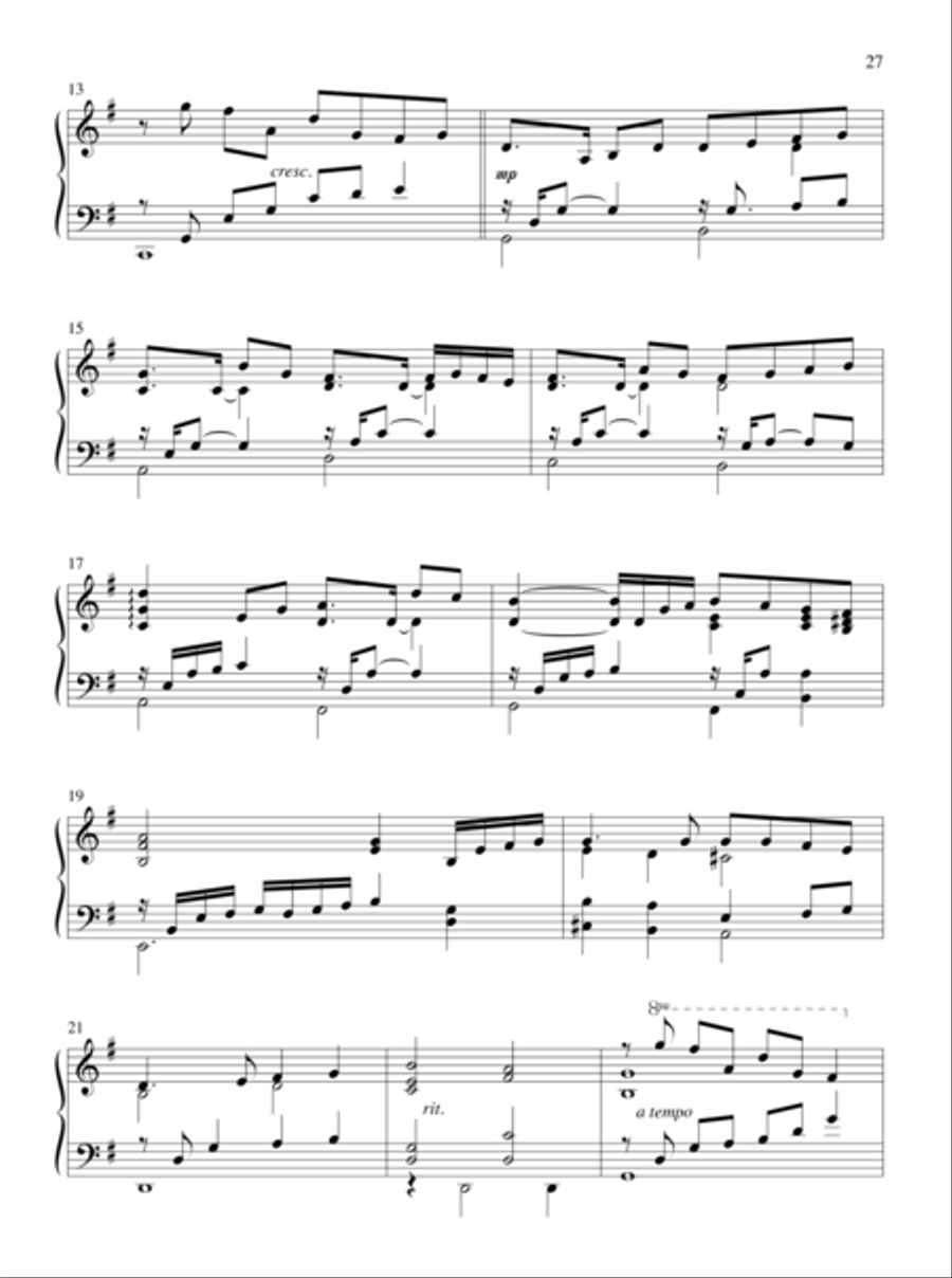 The King of Love Piano Solo scores gallery preview page 16