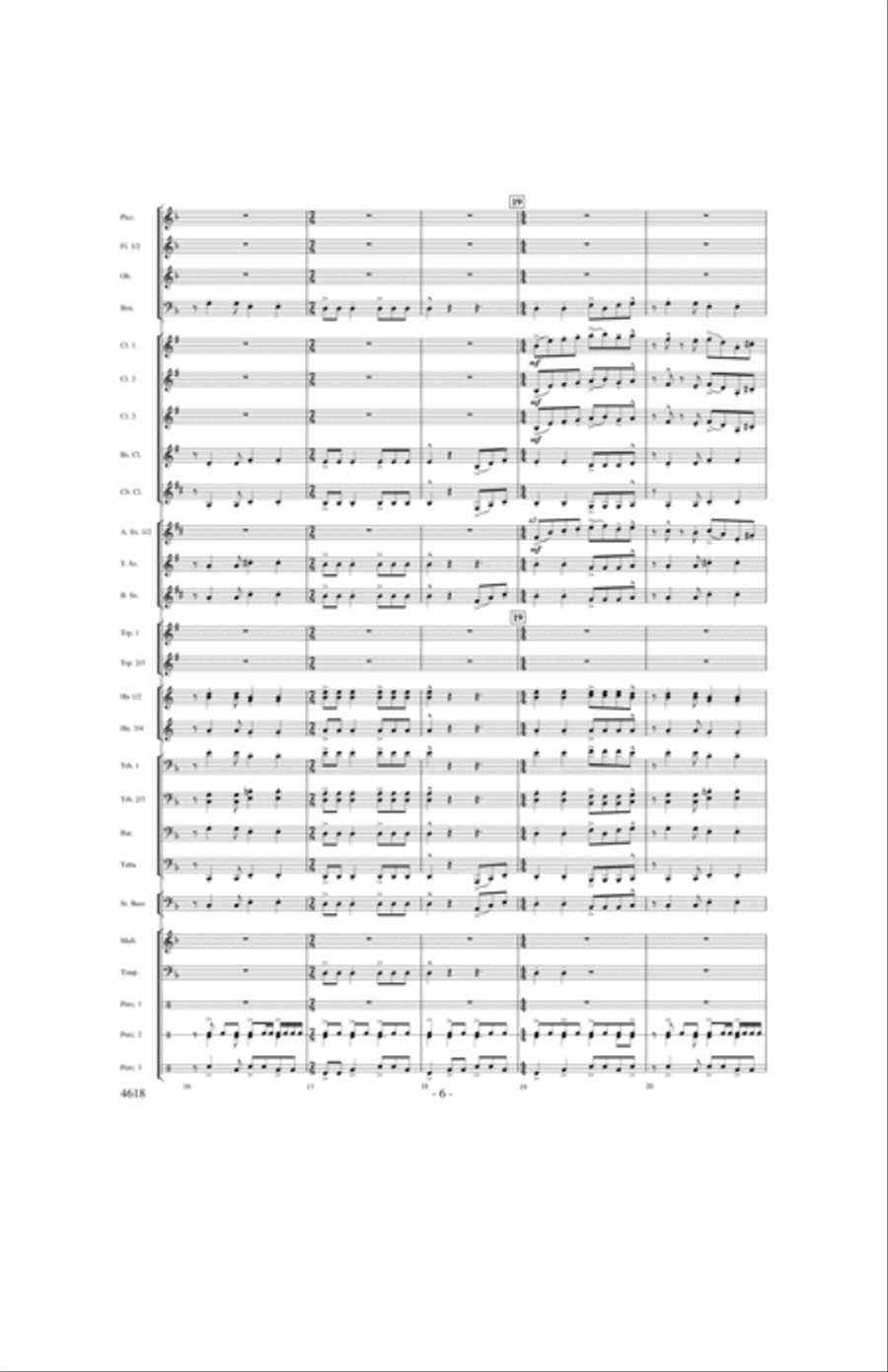 By the Rivers of Babylon By the Rivers of Babylon Concert Band scores gallery preview page 5