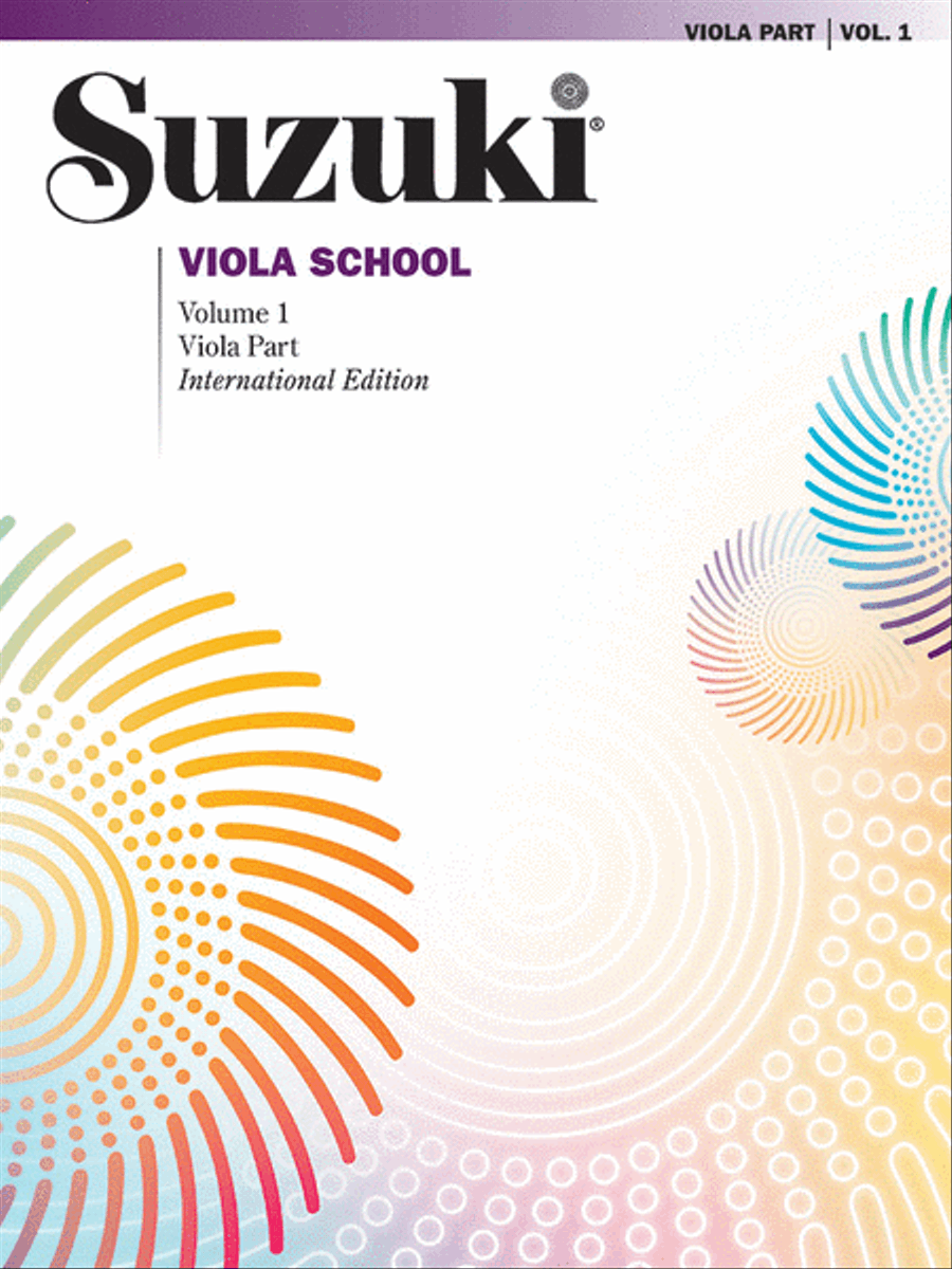 Book cover for Suzuki Viola School, Volume 1