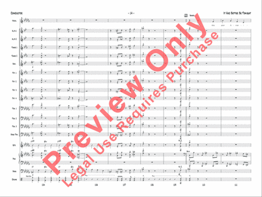 It Had Better Be Tonight It Had Better Be Tonight Jazz Ensemble scores gallery preview page 35