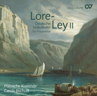 Book cover for Lore-Ley II. German folk songs for women's choir