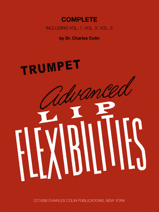 Book cover for Advanced Lip Flexibilities Complete