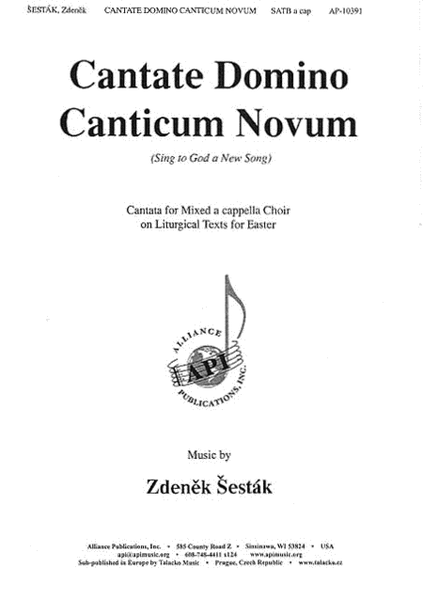 Cantata Domino Canticum Novum