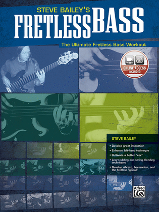 Book cover for Steve Bailey's Fretless Bass