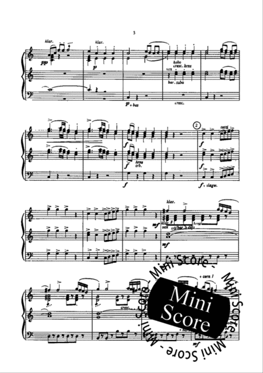 Giannina E Bernardone Concert Band scores gallery preview page 5