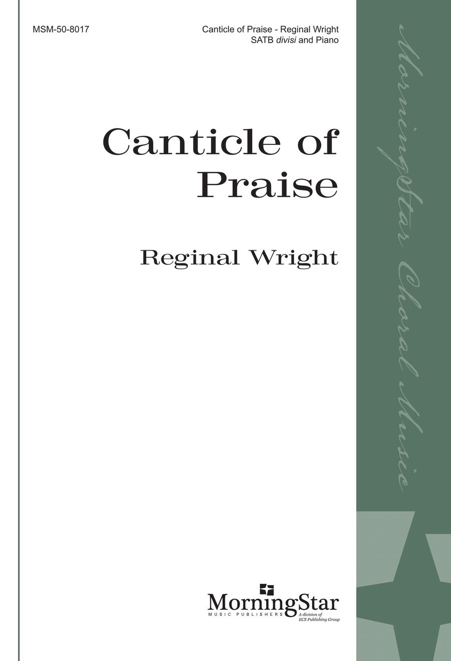Canticle of Praise Canticle of Praise Divisi scores gallery preview page 1