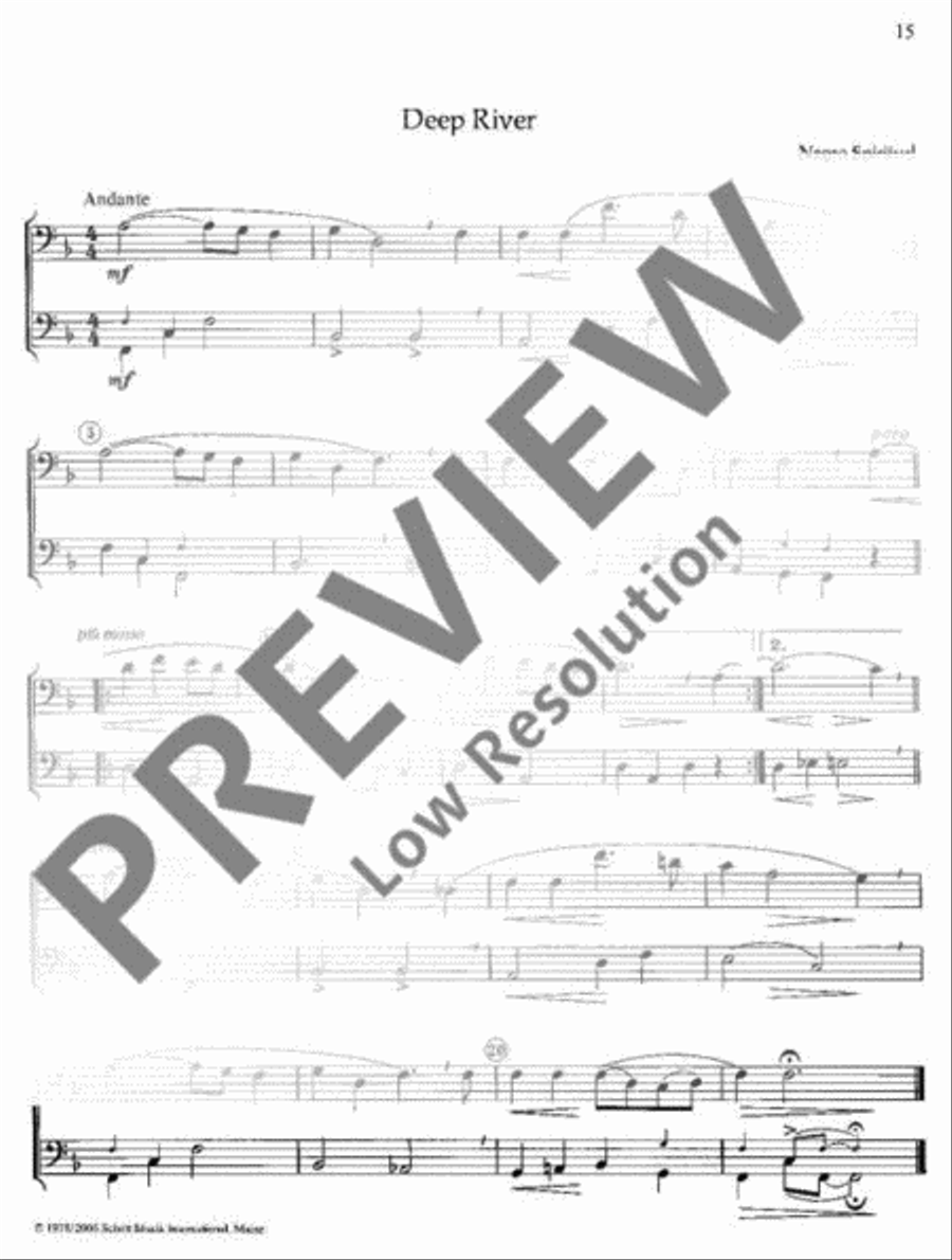 International Folksongs Bassoon scores gallery preview page 16