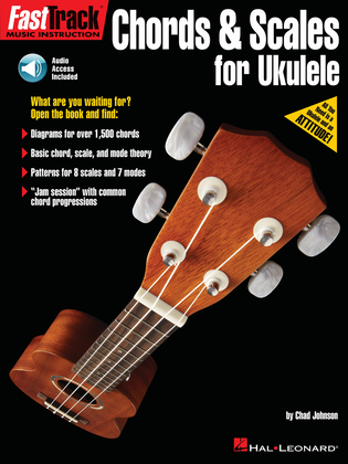Book cover for FastTrack – Chords & Scales for Ukulele