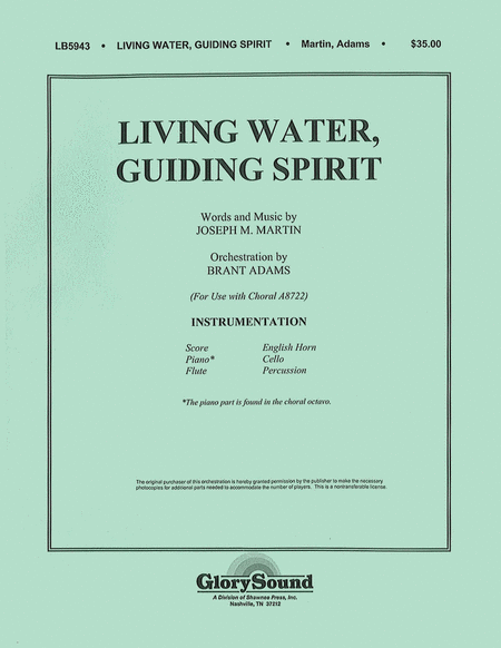 Living Water, Guiding Spirit