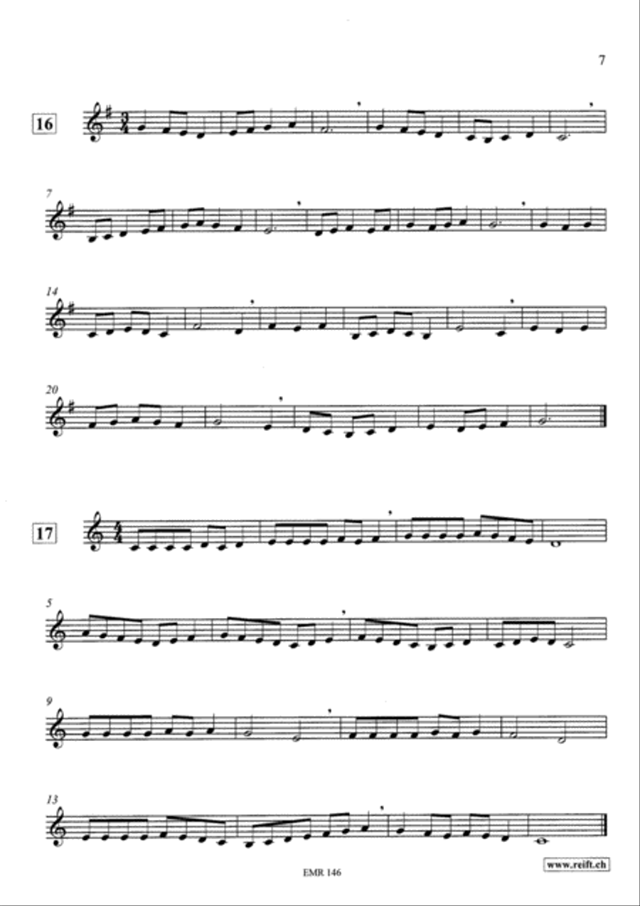 Technical & Melodic Studies Vol. 1 Trumpet scores gallery preview page 7