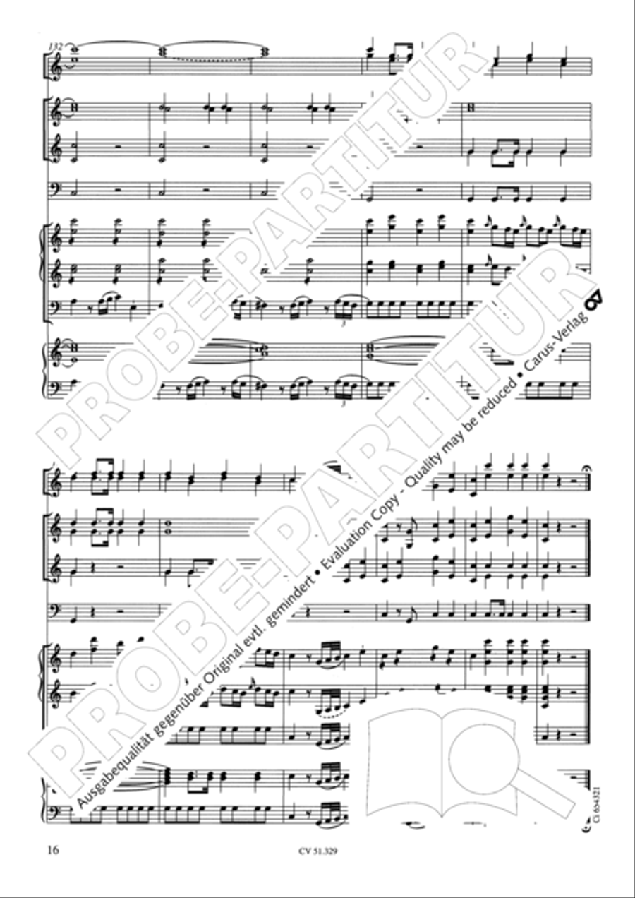Sonata in C major Orchestra scores gallery preview page 17