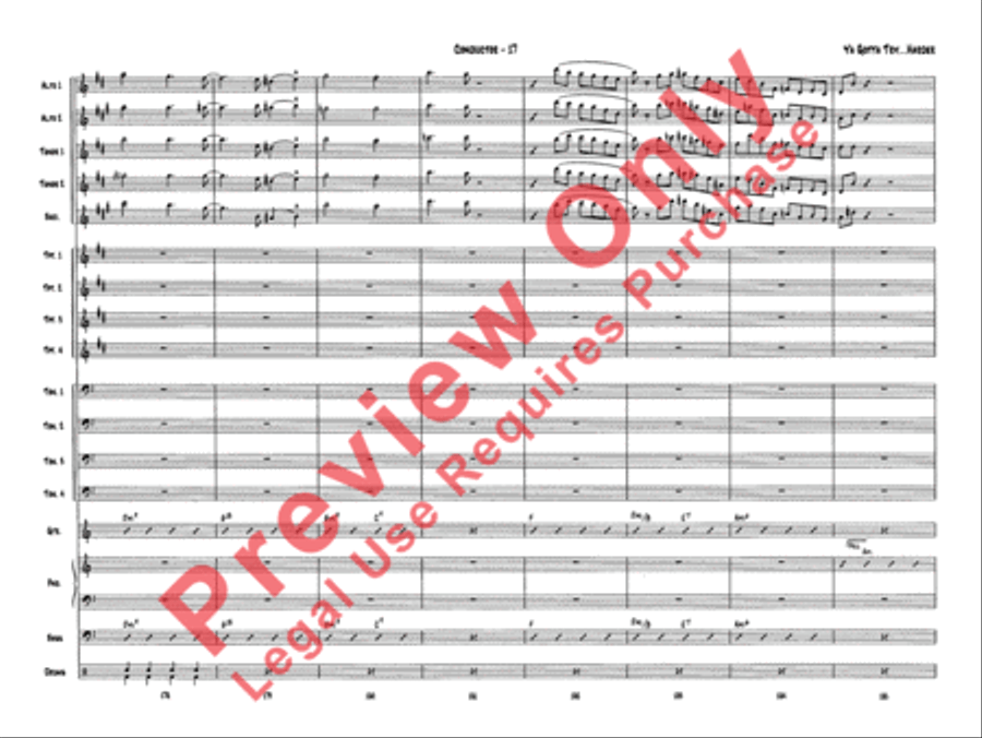 Ya Gotta Try . . . Harder Jazz Ensemble scores gallery preview page 20