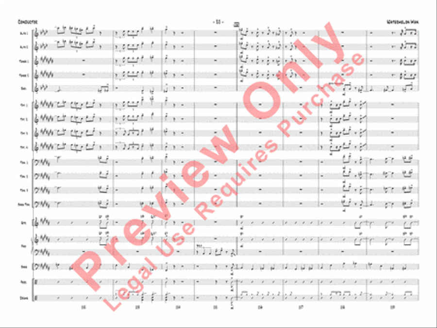 Watermelon Man Jazz Ensemble scores gallery preview page 47