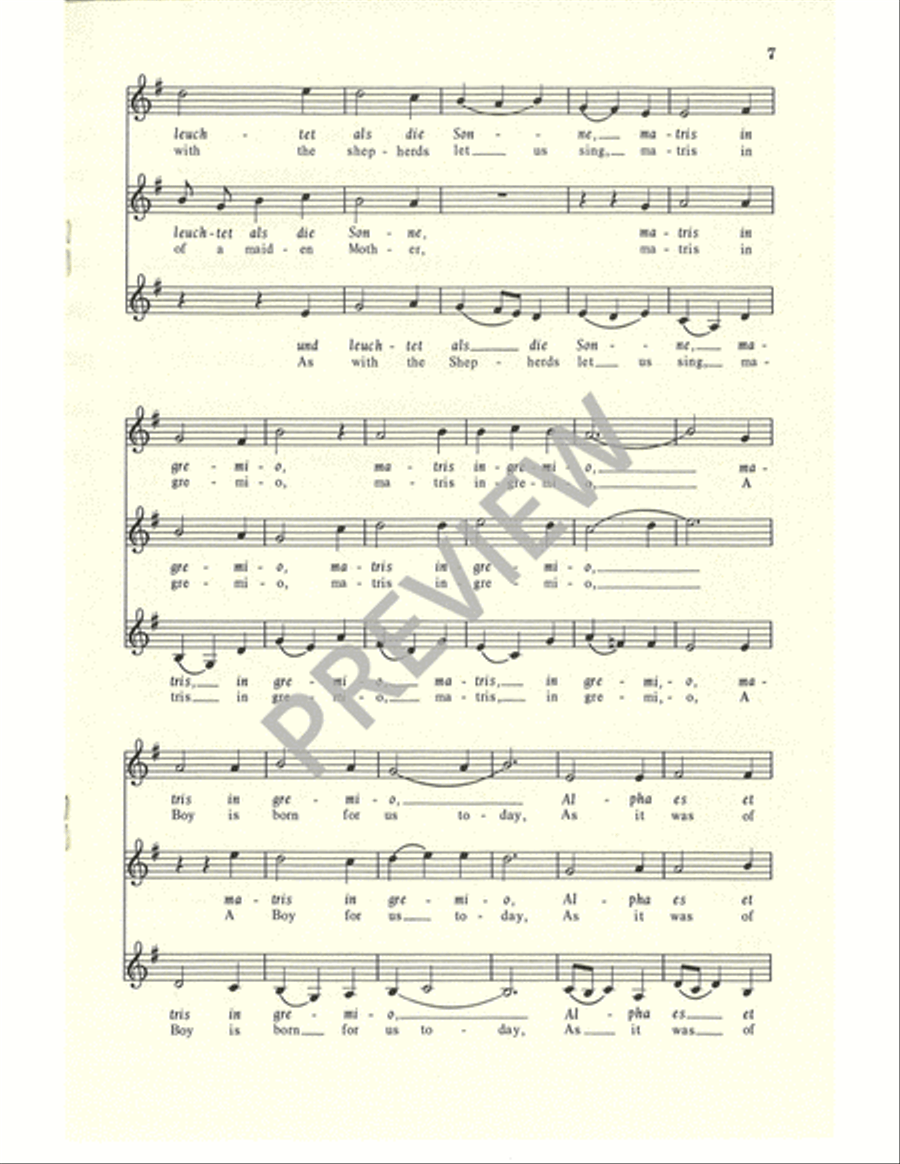 Three Christmas Carols from 