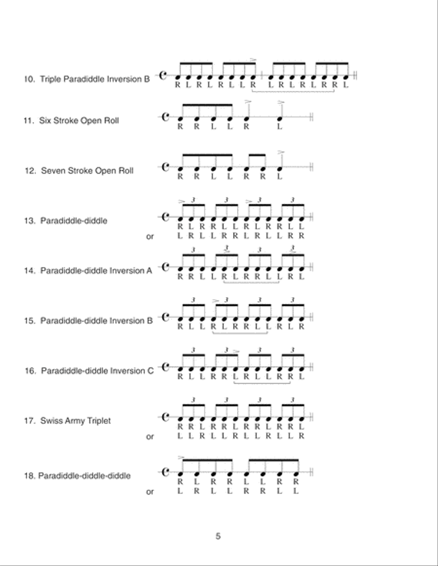 Beyond Stick Control Drum Set scores gallery preview page 6
