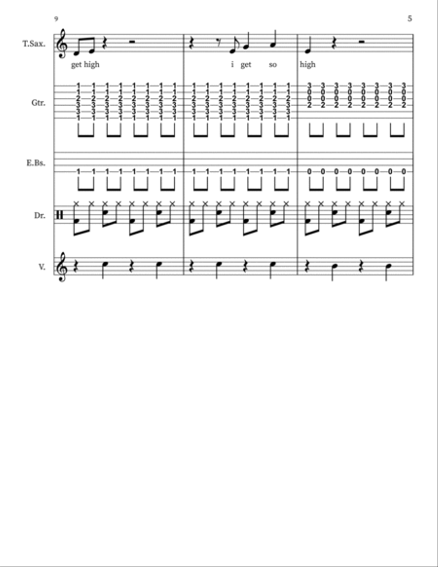 Kirby - FOREVER Kirby - FOREVER Large Ensemble scores gallery preview page 5