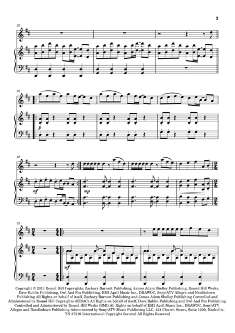 Best Day Of My Life Best Day Of My Life Violin Solo scores gallery preview page 3