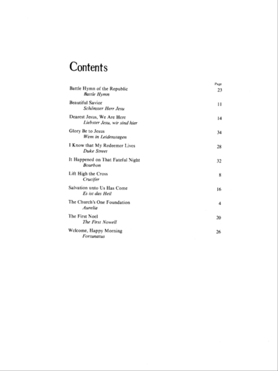 Eleven Compositions for Organ, Set III Organ scores gallery preview page 2