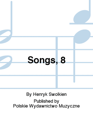 Book cover for Songs, 8