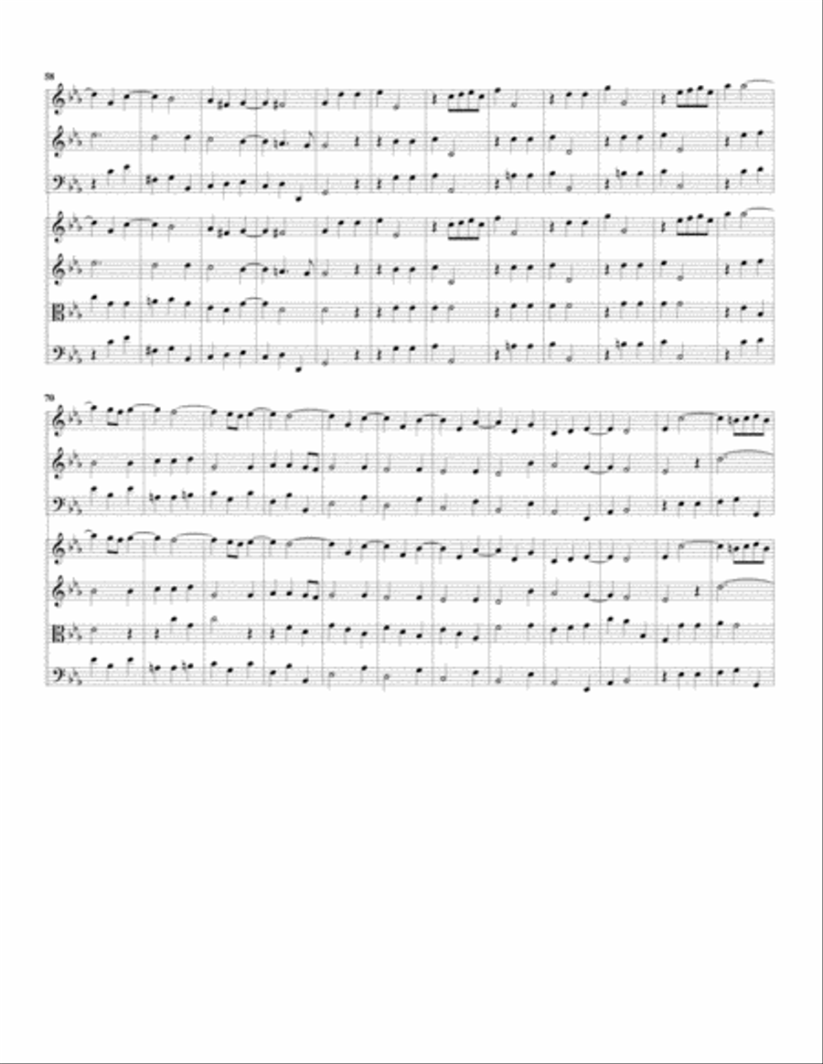 Concerto grosso, Op.6, no.3 (Original) String Trio scores gallery preview page 4