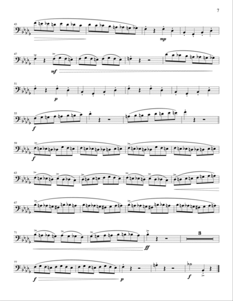 The Progressing Bassoon Soloist Small Ensemble scores gallery preview page 6