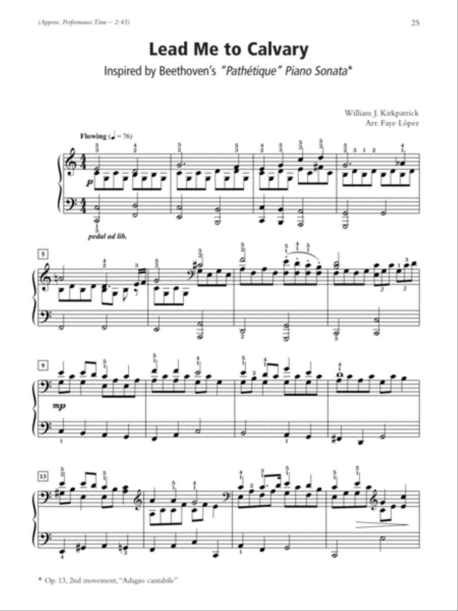 A Classical-Style Service Piano Solo scores gallery preview page 9