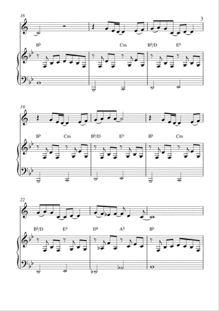 Longer Trumpet Solo scores gallery preview page 3