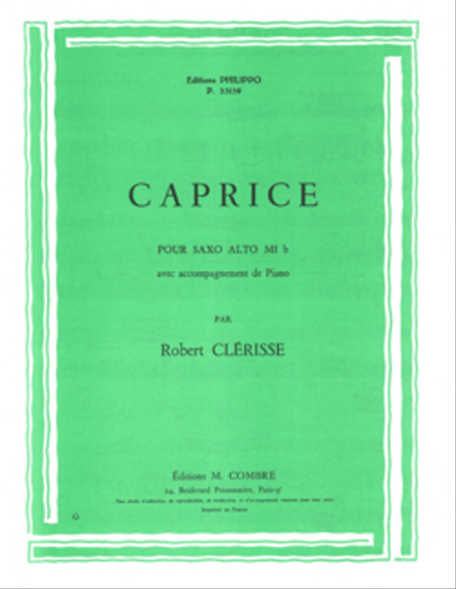 Caprice Caprice Piano Accompaniment scores gallery preview page 1