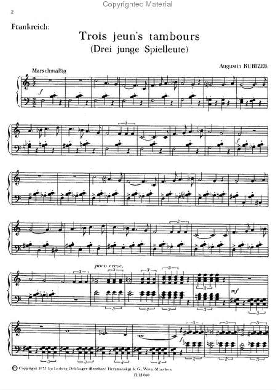 Blickpunkt Europa Piano Solo scores gallery preview page 3