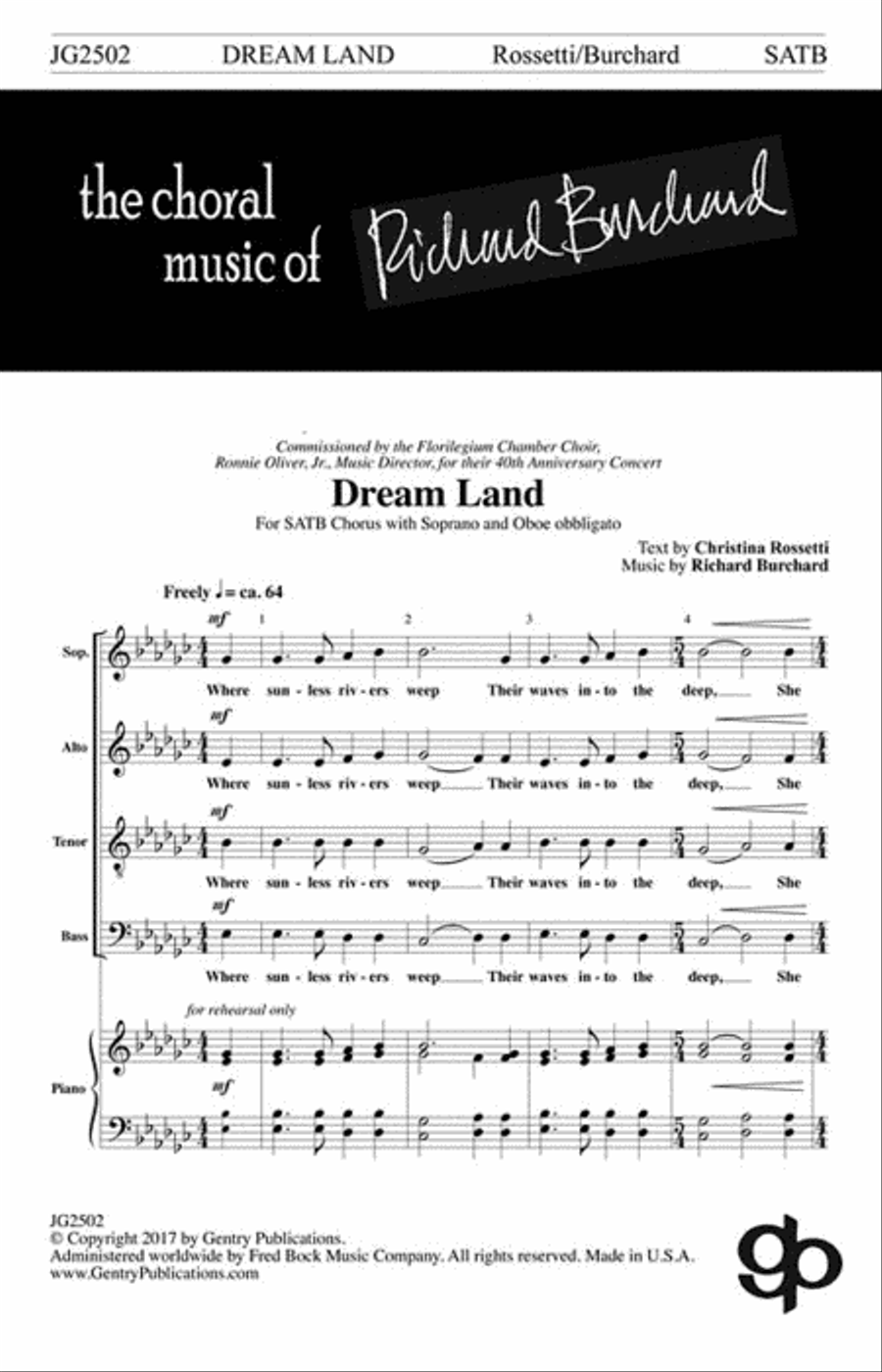 Dream Land 4-Part scores gallery preview page 2