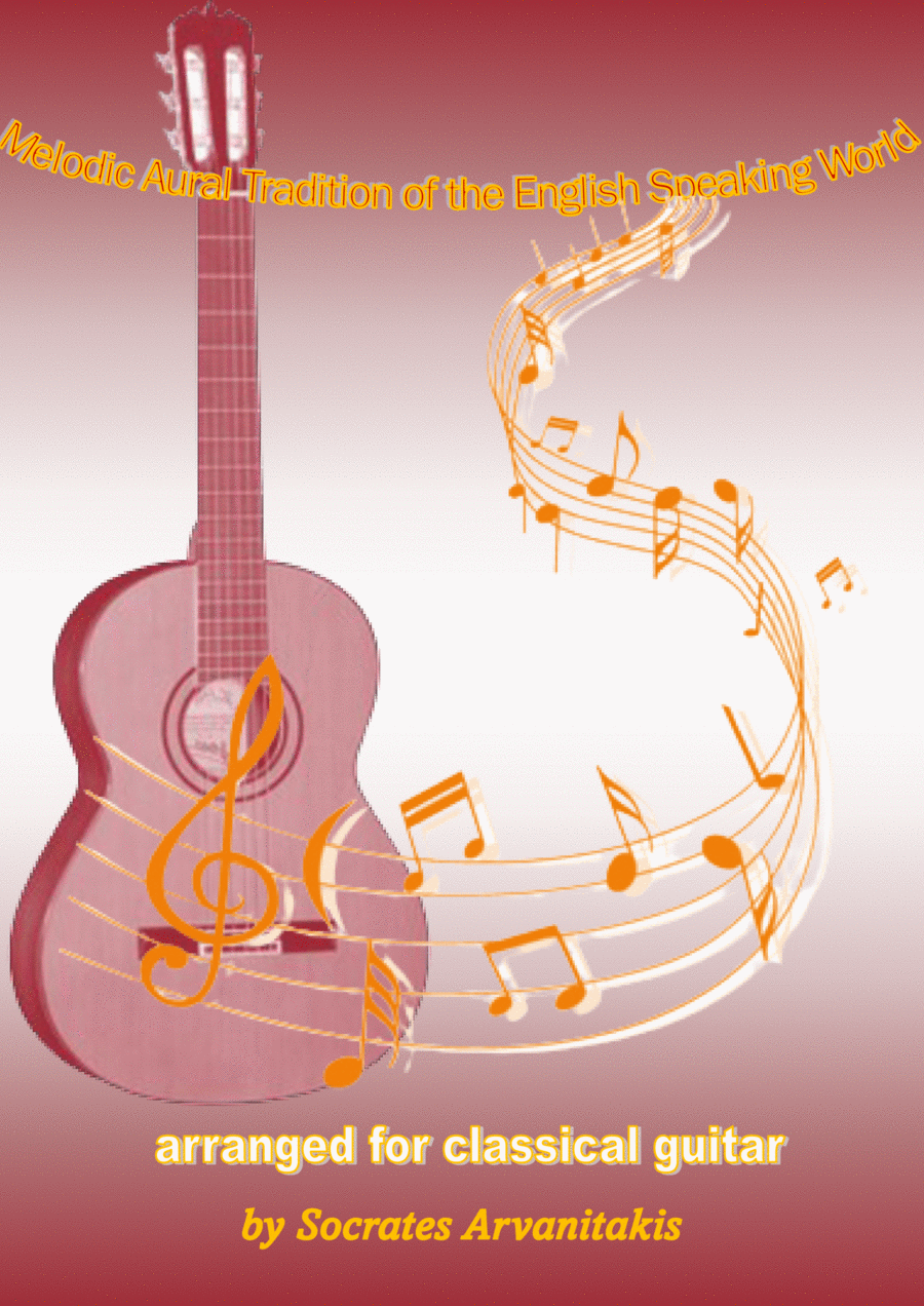 Folk Songs For Classical Guitar - Volume 16 (Songs 406-432) Acoustic Guitar scores gallery preview page 1