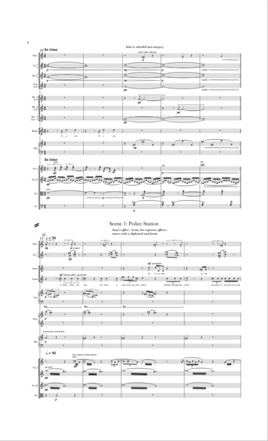 Two Boys - Score Two Boys - Score Orchestra scores gallery preview page 4