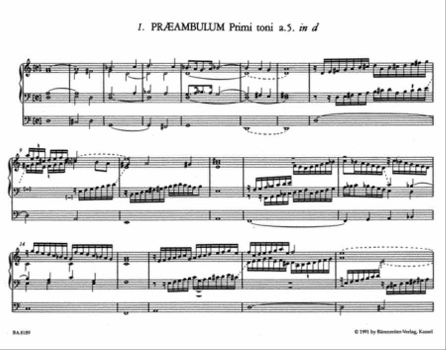 Sämtliche Freie Orgel- und Clavierwerke Organ scores gallery preview page 2