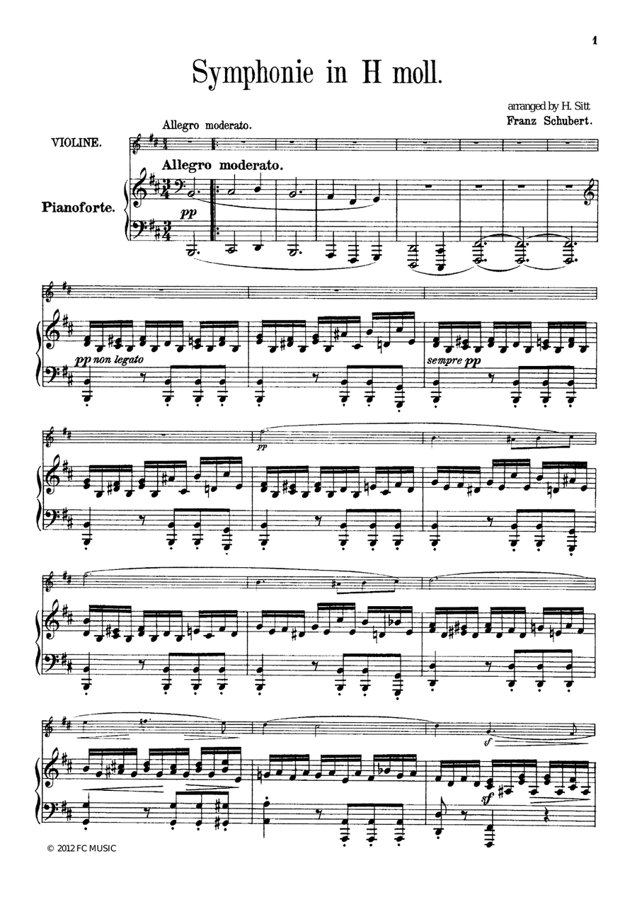 Schubert Symphony No.8 