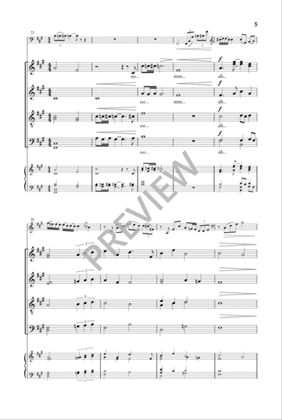 Peegeldused tasasest maast (with Cello) 4-Part scores gallery preview page 6