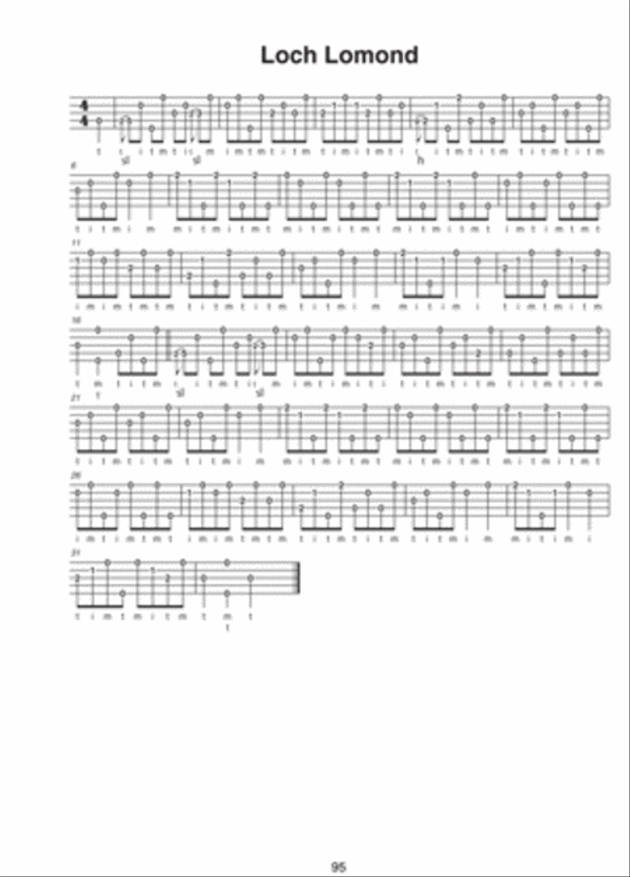 Celtic Tune Encyclopedia for 5-String Banjo Banjo scores gallery preview page 6
