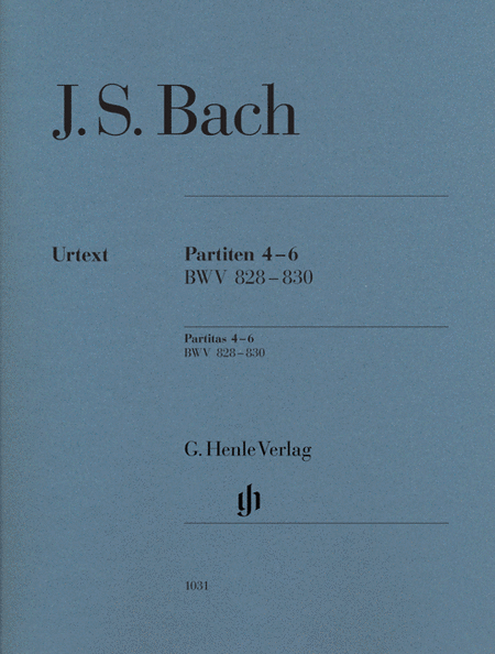 J.S. Bach: Partitas 4-6 BWV 828-830