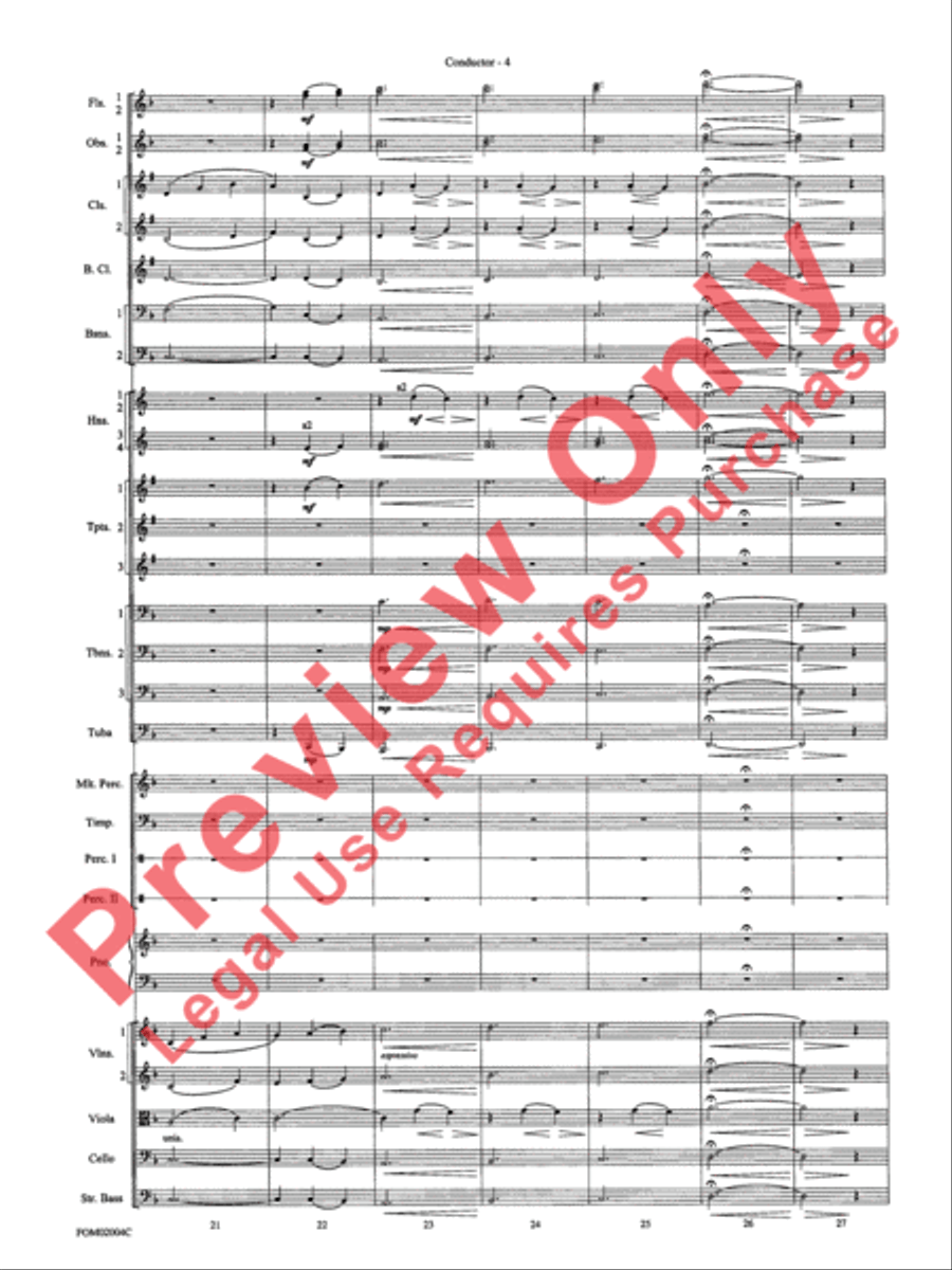 Band of Brothers Full Orchestra scores gallery preview page 7
