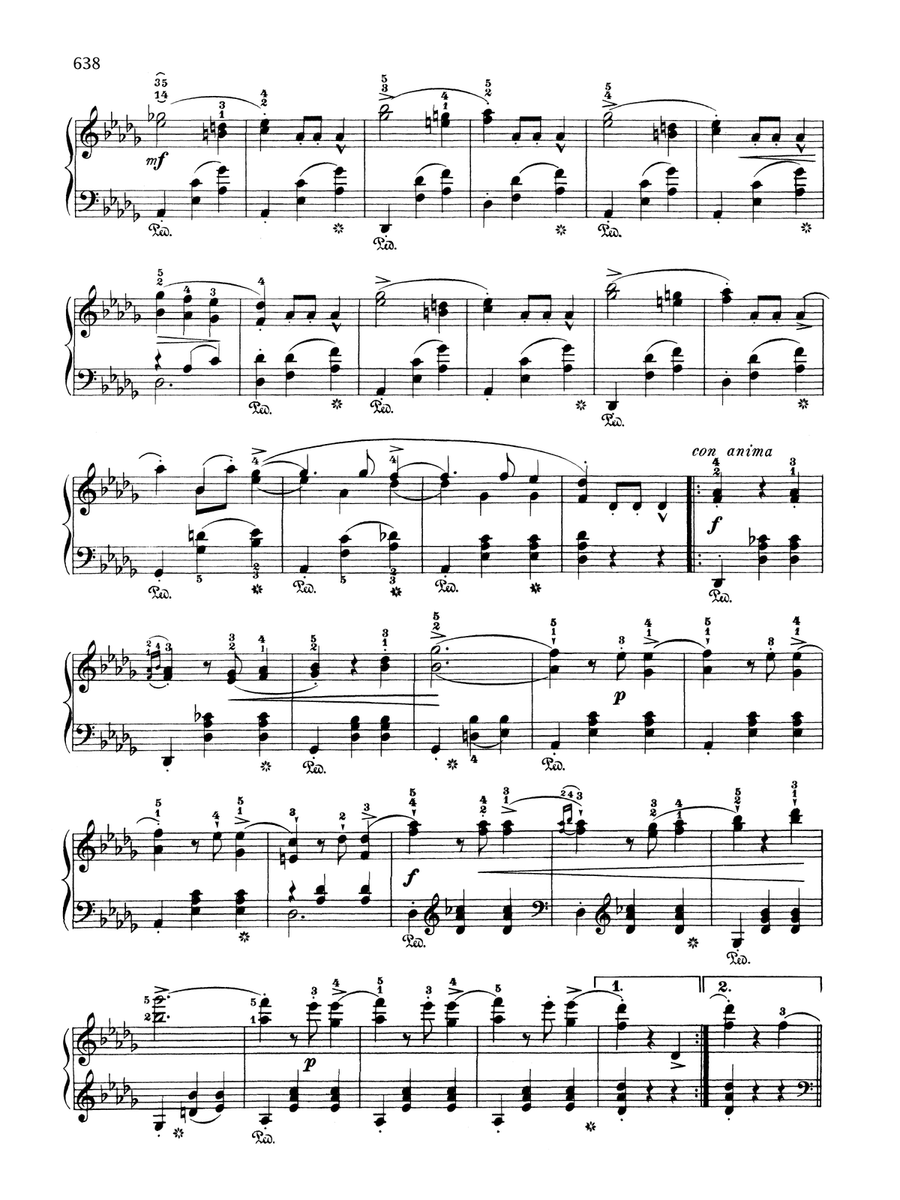 Grand valse brillante in E-flat Major, Op. 18 Piano Solo scores gallery preview page 4