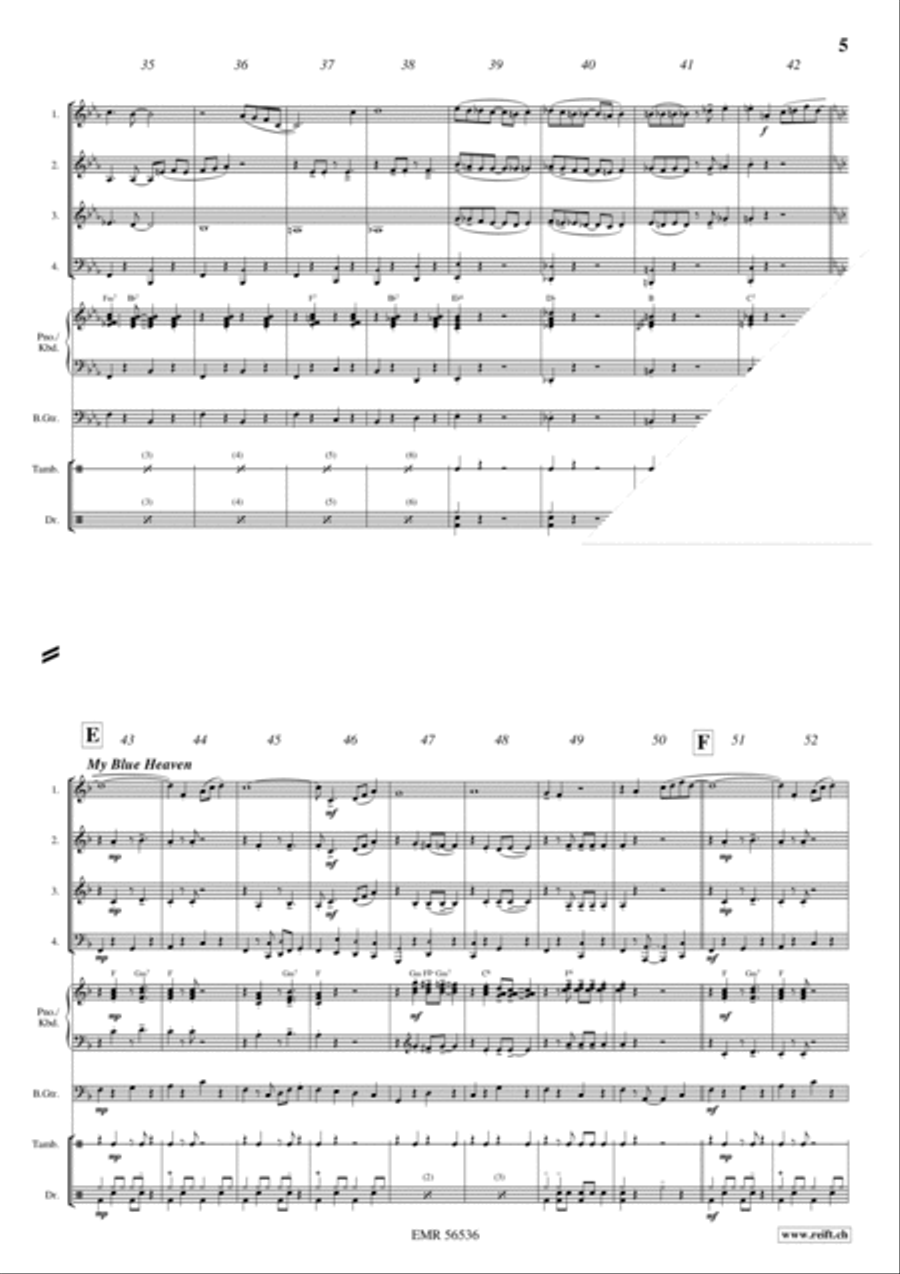 Charleston Medley Charleston Medley Woodwind Quartet scores gallery preview page 5