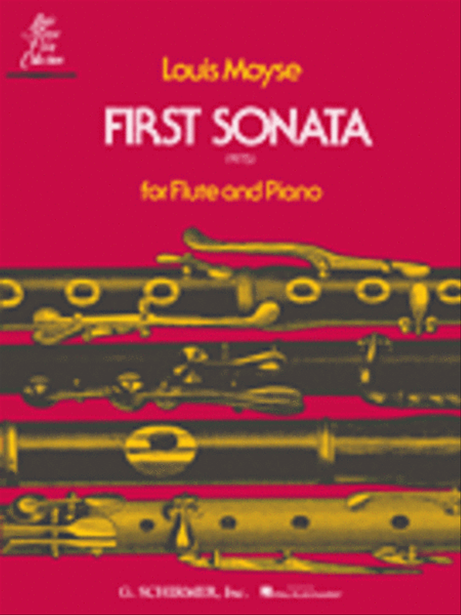 First Sonata (1975) Flute Solo scores gallery preview page 1