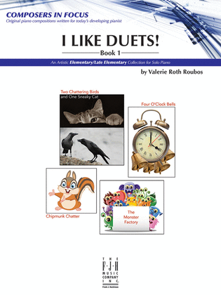 Book cover for I Like Duets, Book 1